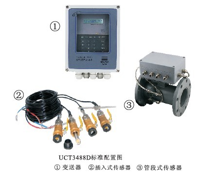深圳多声道超声波流量计建恒UCT3488D