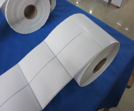 东莞厂家空白标签纸50x60 条码纸 标签打印机专用标贴纸