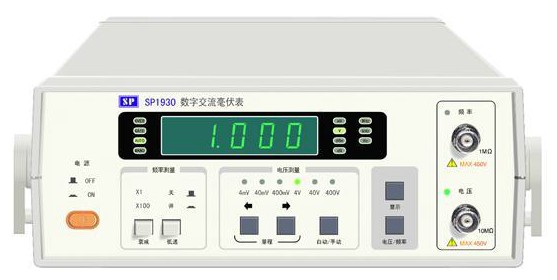 SP1930数字交流毫伏表南京盛普SP1930数字交流毫伏表