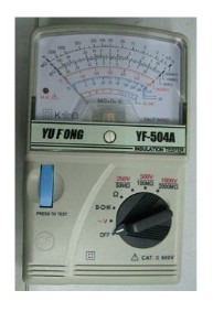 无锡电热，指针式高阻计绝缘测试YF-504A，台湾泰玛斯