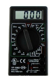 數位三用電錶YF-1002，台湾泰玛斯