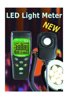 数字LED照度计TM-209，台湾泰玛斯，数字LED照度计