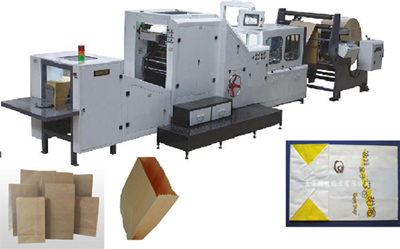 供应 SBR-290型可调式卷筒方底纸袋机