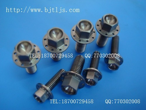 钛标准件螺栓、螺钉、螺母、垫圈、螺丝）