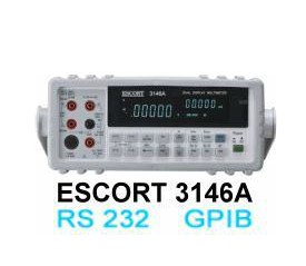 ESCORT 3146A 5位半双显示台式万用表,无锡,台湾富贵
